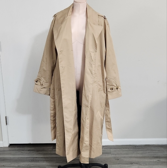 MNG Cotton Trench Coat - Picture 9 of 16